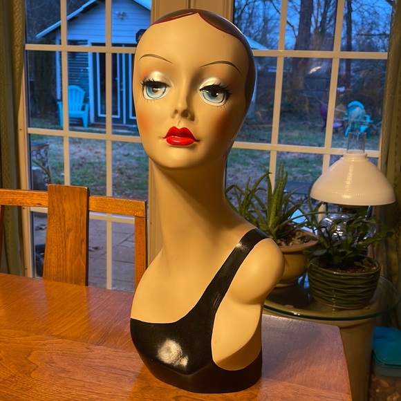 Other Nfs Bust Form Art Deco Mannequin Form Jewelry Display Necklace